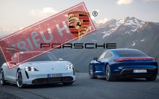 Triệu hồi Porsche Taycan do lỗi dây đai an toàn